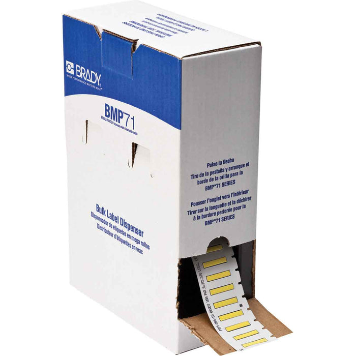Brady PermaSleeve Heat Shrink Wire and Cable Labels -25.40mm (W) x 4.62mm (H) for M6 & M7 Printers