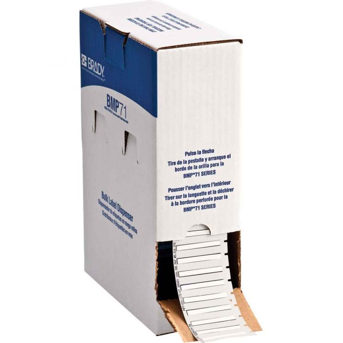 Brady PermaSleeve Heat Shrink Wire and Cable Labels 44.45mm(W) x 4.62mm(H) for M6 & M7 Printers