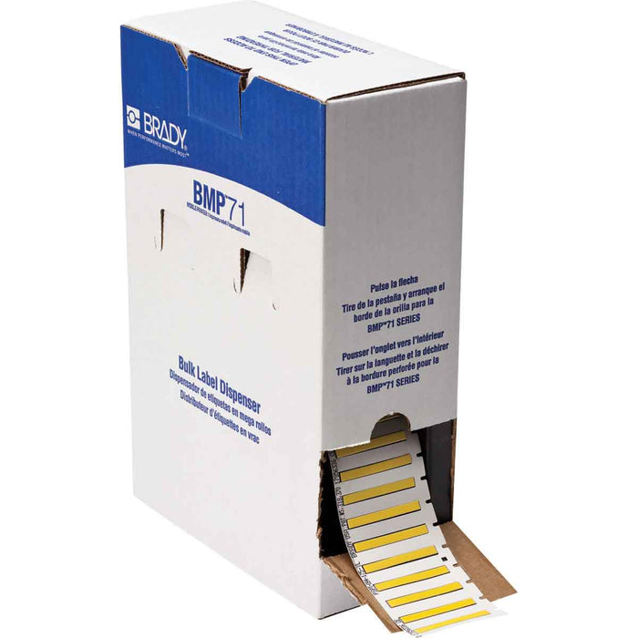 Brady PermaSleeve Heat Shrink Wire and Cable Labels -44.45mm (W) x 4.62mm (H) for M6 & M7 Printers