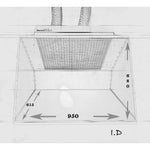 BenchVent Air Extraction Cabinet BV100H-D