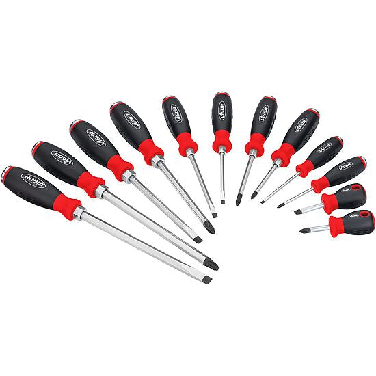 Vigor Screwdriver with Impact Cap & Square Input Shaft Set, 12 Piece V5010/12