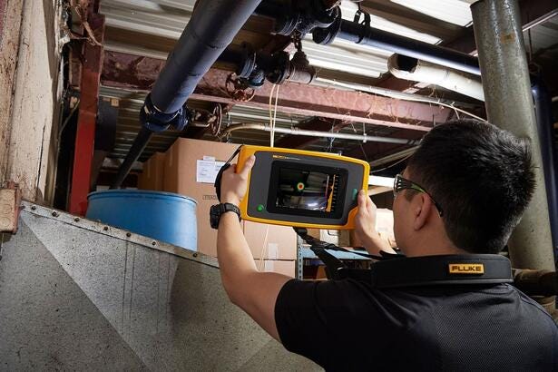 Fluke ii915 Acoustic Imager with LeakQ PDQ & MecQ