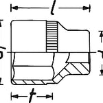 Hazet 880-E12 3/8