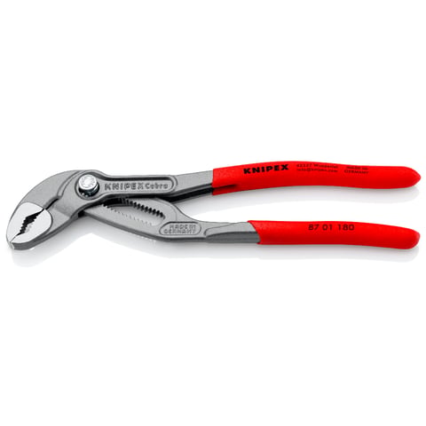 Knipex 87 01 180 SB Cobra High-Tech Water Pump Pliers 180mm