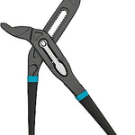 Hazet 760-18 Universal Pliers / Water Pump Pliers