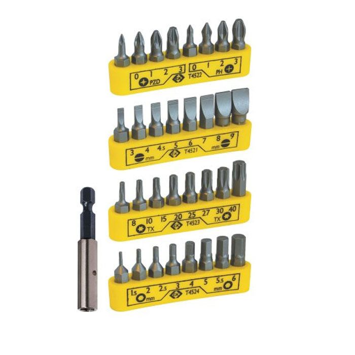 CK Bit Set (25mm) Set of 33