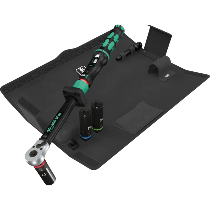 Wera Click-Torque Lock C 3 Car Wheel Change Set 1, 6 Piece 075790