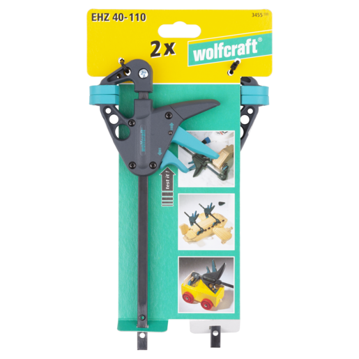 Wolfcraft 2 MINI One-Hand Clamps *COMING SOON*