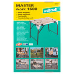 Wolfcraft MASTER work 1600 Working Table *COMING SOON*