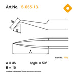 Bernstein ESD Screwdriver Set with Tweezers & Side Cutters VARIO 8 Piece
