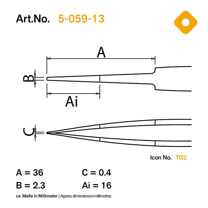 Bernstein ESD Screwdriver Bit Set 47 Peice 4-910