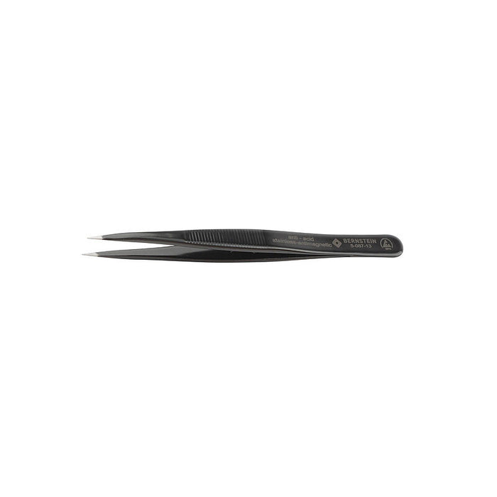 Bernstein ESD SMD Universal Tweezers 110mm Form AC Stainless Steel Dissipative 5-087-13