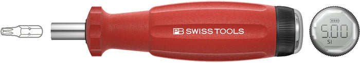 PB Swiss 9320.M 1.0-5.0 Nm DigiTorque V02 Torque Screwdriver with Digital Display in Cardboard Box