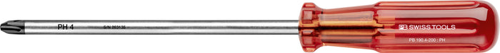 PB Swiss 190 Classic Phillips Cross Screwdriver PH2 x 6mm x 100mm