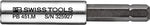 PB Swiss 451 M Universal Bit Holder Adaptor for Precision Bits C6.3 & E6.3 in Skin Pack