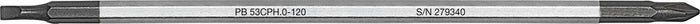 PB Swiss 53CPH.1-120 Interchangeable Blade Slotted & Phillips
