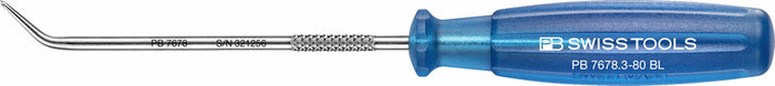 PB Swiss 7678.3-80 BL Curved Tip PickTool with Multicraft Handle
