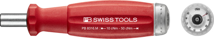 PB Swiss 8316.M MecaTorque Torque Screwdriver with Analog Scale 71g