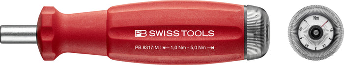 PB Swiss 8317.M MecaTorque Torque Screwdriver with Analog Scale 119g