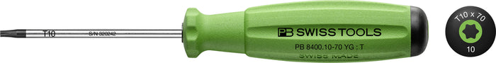 PB Swiss Torx TX10 SwissGrip Screwdriver Colour Coded