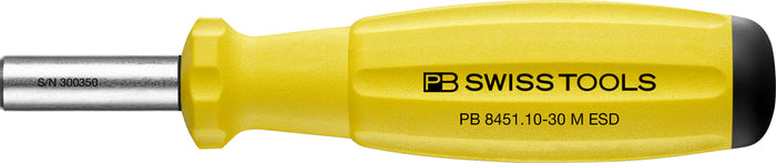 PB Swiss 8451-30 ESD SwissGrip (Electrostatic Discharge) Bit Holder with Magnet