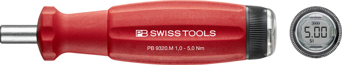 PB Swiss 9320.M 40-200 cNm DigiTorque V02 Torque Screwdriver with Digital Display
