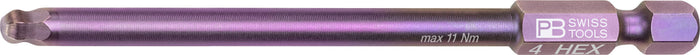 PB Swiss E6L 212L Hex Ball Point PrecisionBit 4mm