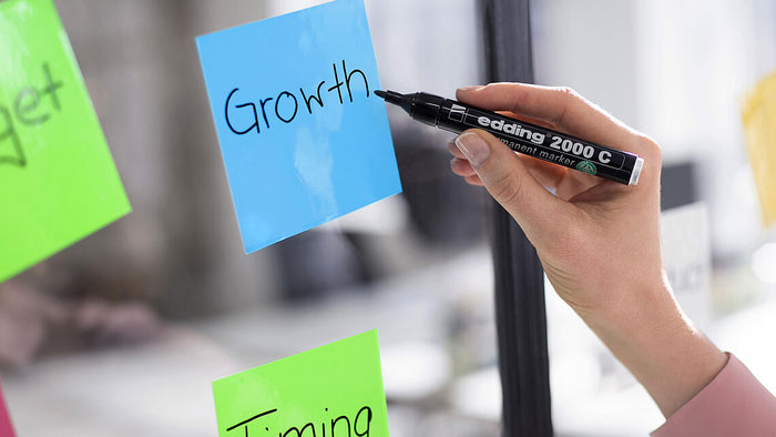 edding e-2000C Permanent Marker, Black
