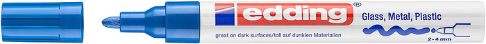edding e-750 Gloss Paint Marker, Blue