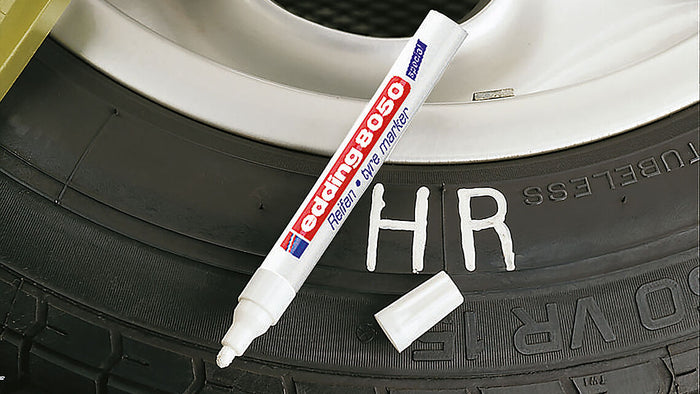 edding e-8050 Tyre Marker, White