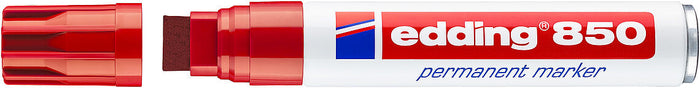 edding e-850 Permanent Marker, Red