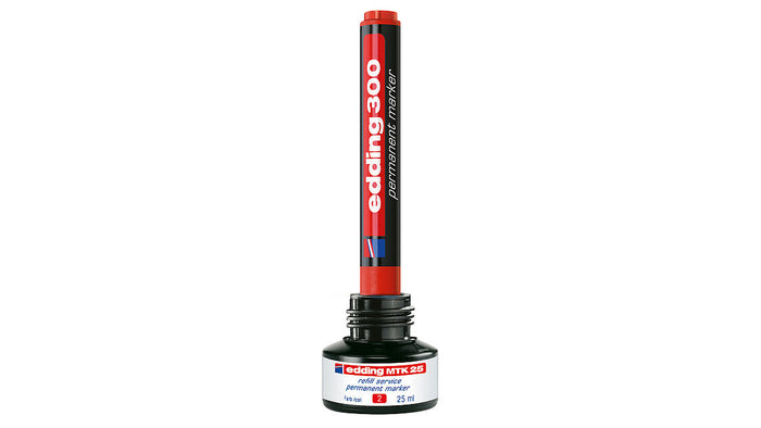 edding e-300 Permanent Marker, Black