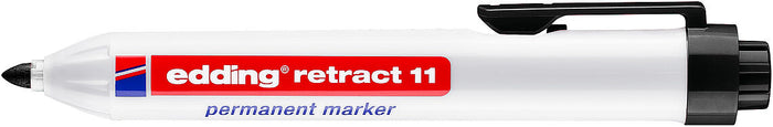 edding e-11/1 Permanent Marker, Black