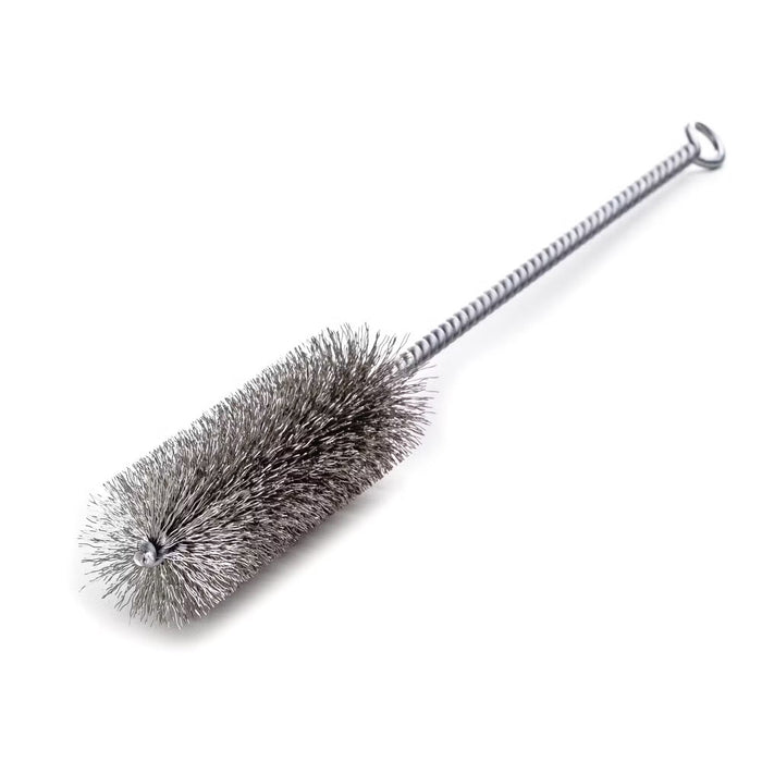 Lessmann Cylinder Brush IBZ 300 x 100mm Dia 15mm Steel Wire STA Crimped 0.15mm Core Wire Gal 2mm