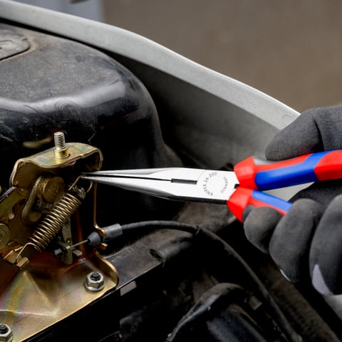 Knipex 26 12 200 SB Snipe Nose Side Cutting Pliers