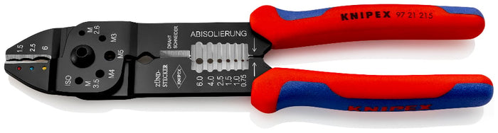 Knipex 97 21 215 SB Crimping Pliers 230mm