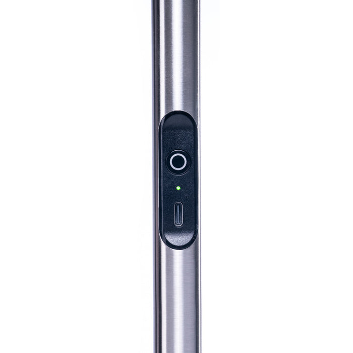 Daylight A35119 Slimline 4 LED Floor Lamp Brushed Steel