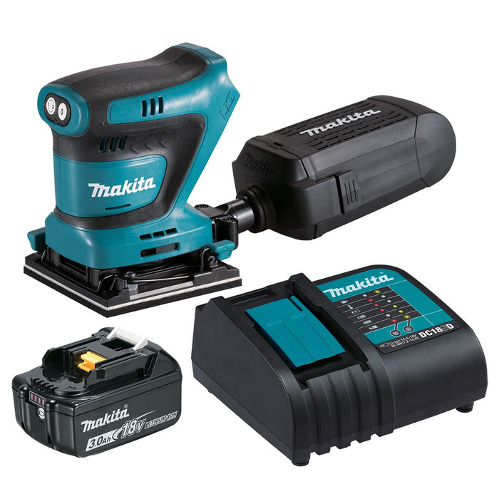 Makita 18V 1/4 Sheet Finishing Sander Kit