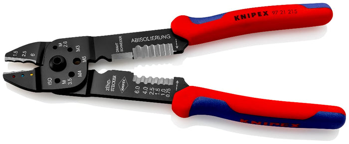 Knipex 97 21 215 SB Crimping Pliers 230mm