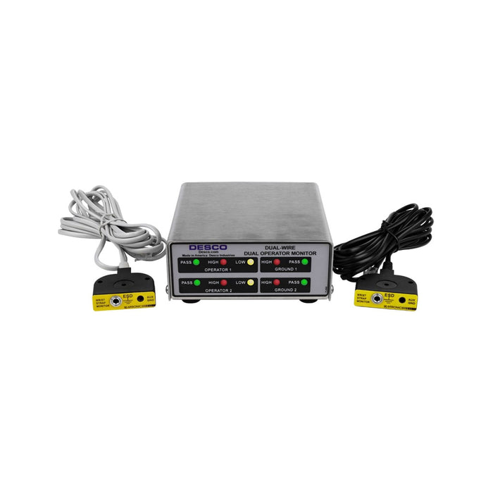 Desco Dual-Wire Dual Operator Monitor