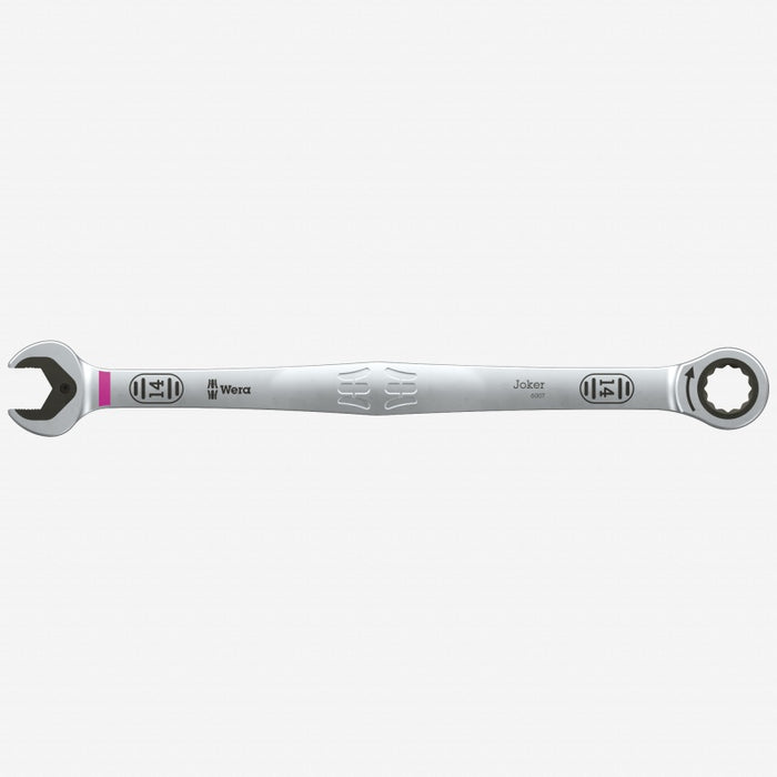 Wera 6007 Joker 14mm Ratcheting Combination Spanner Long Design 020357
