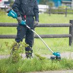 Makita 18V Brushless Curved Shaft Line Trimmer Incl 1 x 4Ah Batteries & Rapid Charger