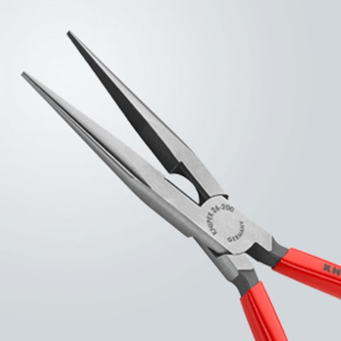 Knipex 26 11 200 Snipe Nose Side Cutting Pliers (Stork Beak Pliers)