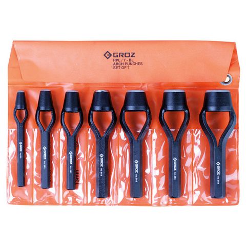ITM HPL/7/BEL/ST Groz Arch (WAD) Punch Set 6-25mm 7 Piece GZ-26441