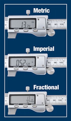 ITM 300mm Digital Vernier Caliper Metric, Imperial, Fractional TM610-330