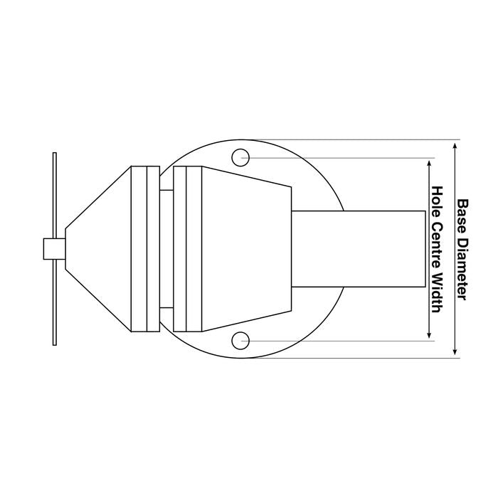ITM Professional Mechanics Bench Vice Cast Iron 100mm