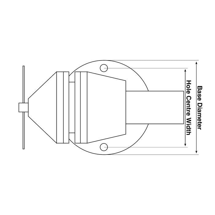 ITM Professional Mechanics Bench Vice Cast Iron 100mm