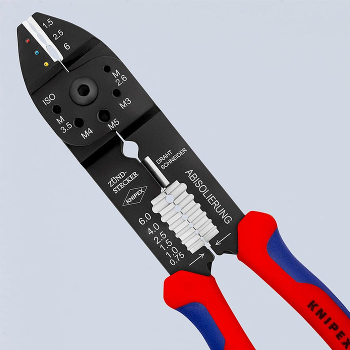 Knipex 97 21 215 SB Crimping Pliers 230mm