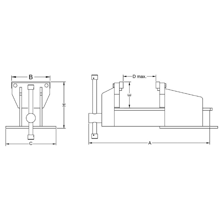 Standard Vice Thread Northman 150mm/6