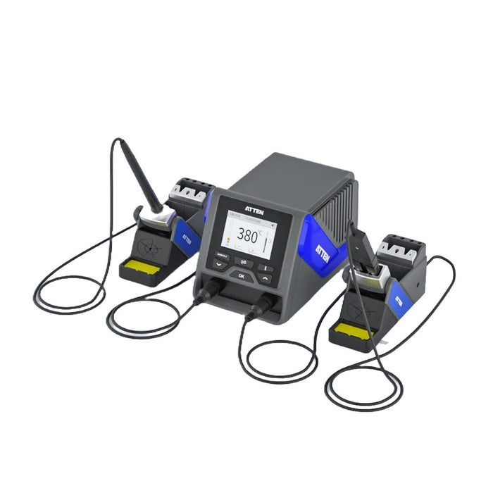 Atten GT-6200P Dual Channel Soldering Station with GT-Y130P Iron & GTN100P Tweezers